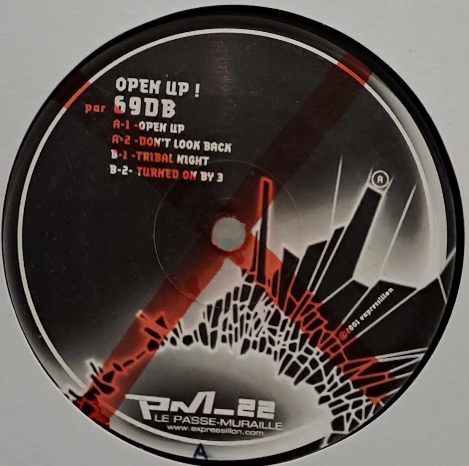Passe-Muraille 22 - vinyle freetekno
